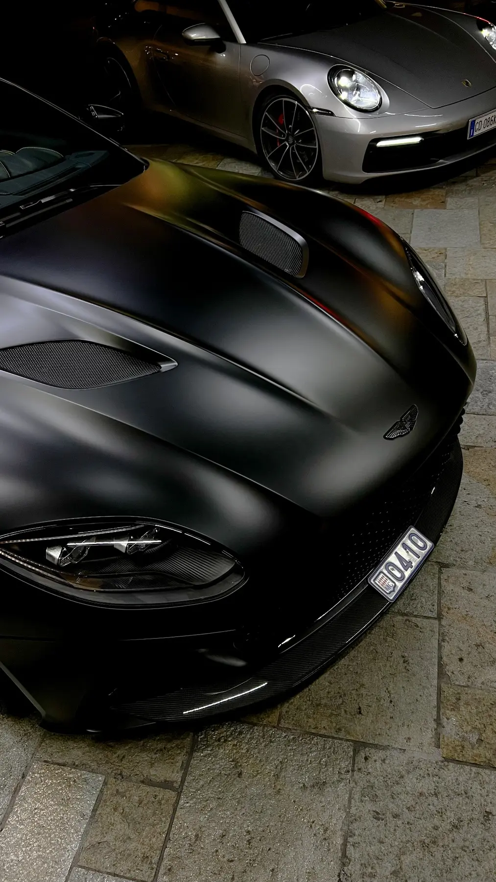 Aston Martin and Porsche — Monaco